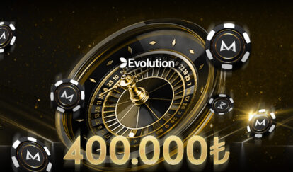 Evolution Canlı Rulet Masalarından 400.000 TL Nakit Ödül