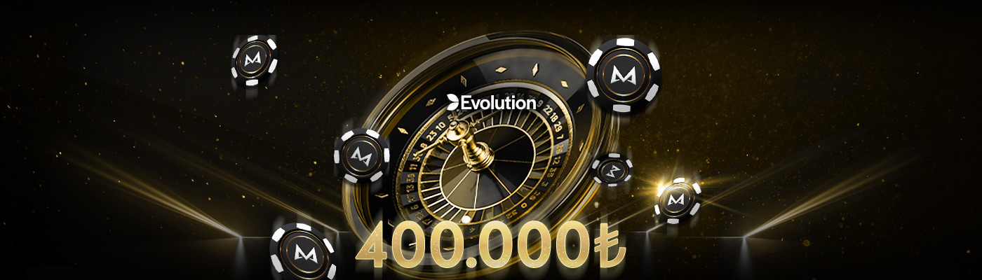 Evolution Canlı Rulet Masalarından 400.000 TL Nakit Ödül
